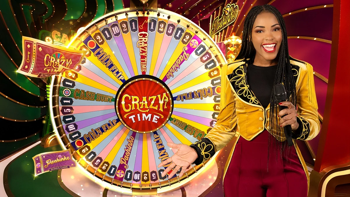 Evolution Crazy Time Live Wheel